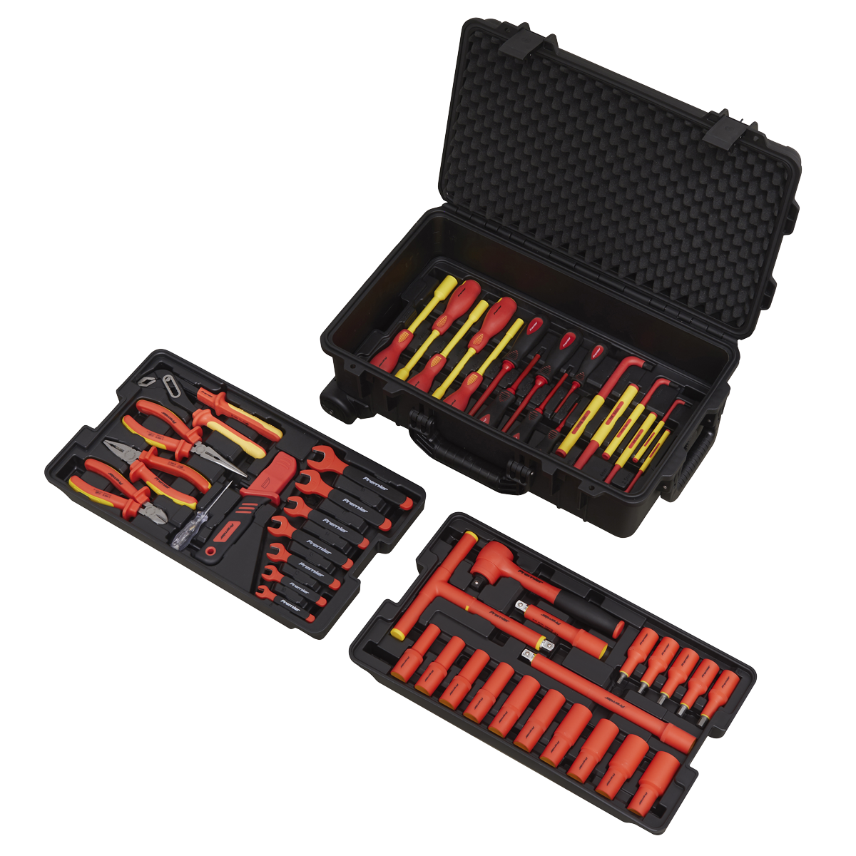 Premier Insulated Tool Kit 1/2"Sq Drive 1000V 49pc