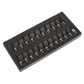 Premier Black TRX-Star*/Hex/Spline Socket Bit Set 3/8"Sq Drive 22pc