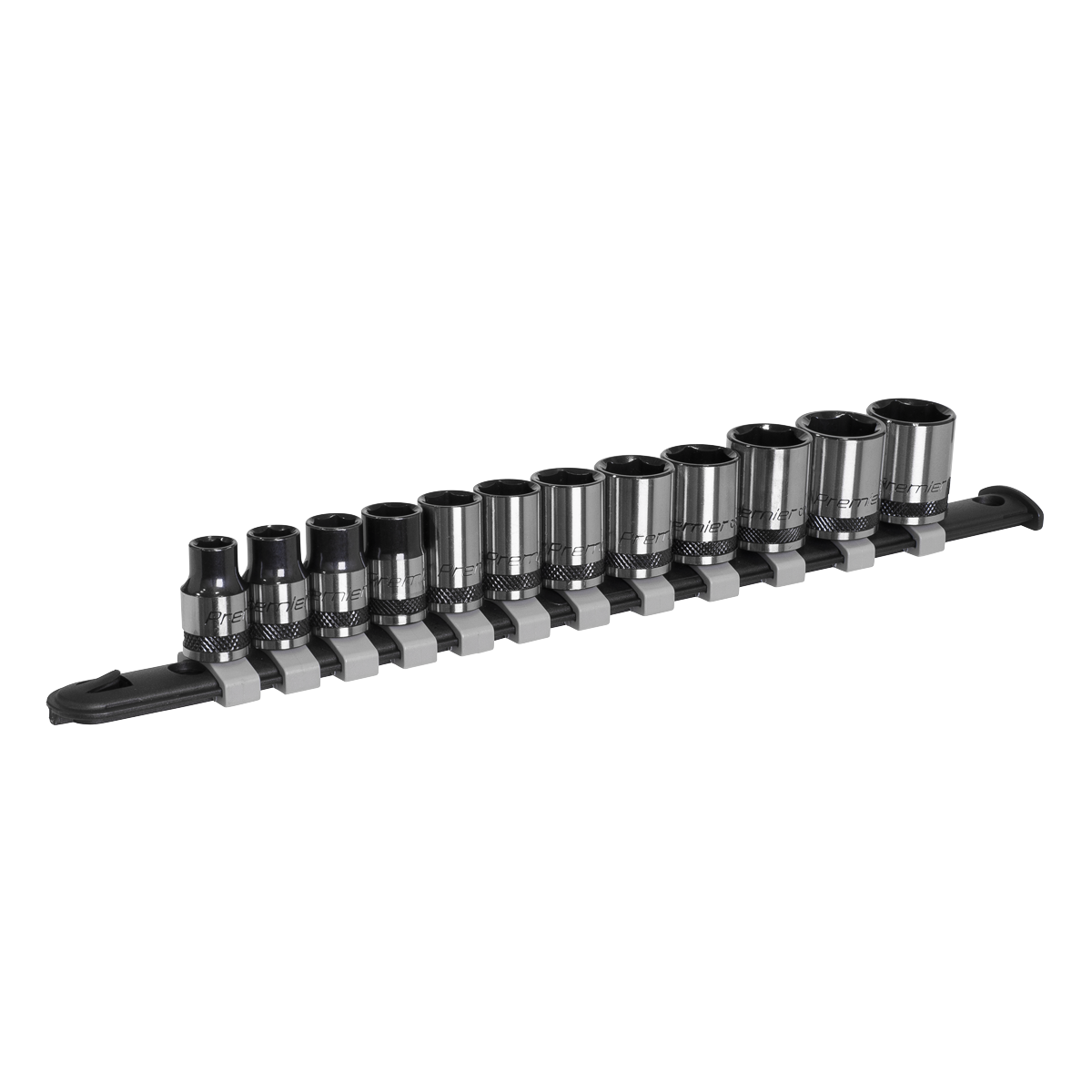 Premier Black Socket Set 3/8"Sq Drive 12pc