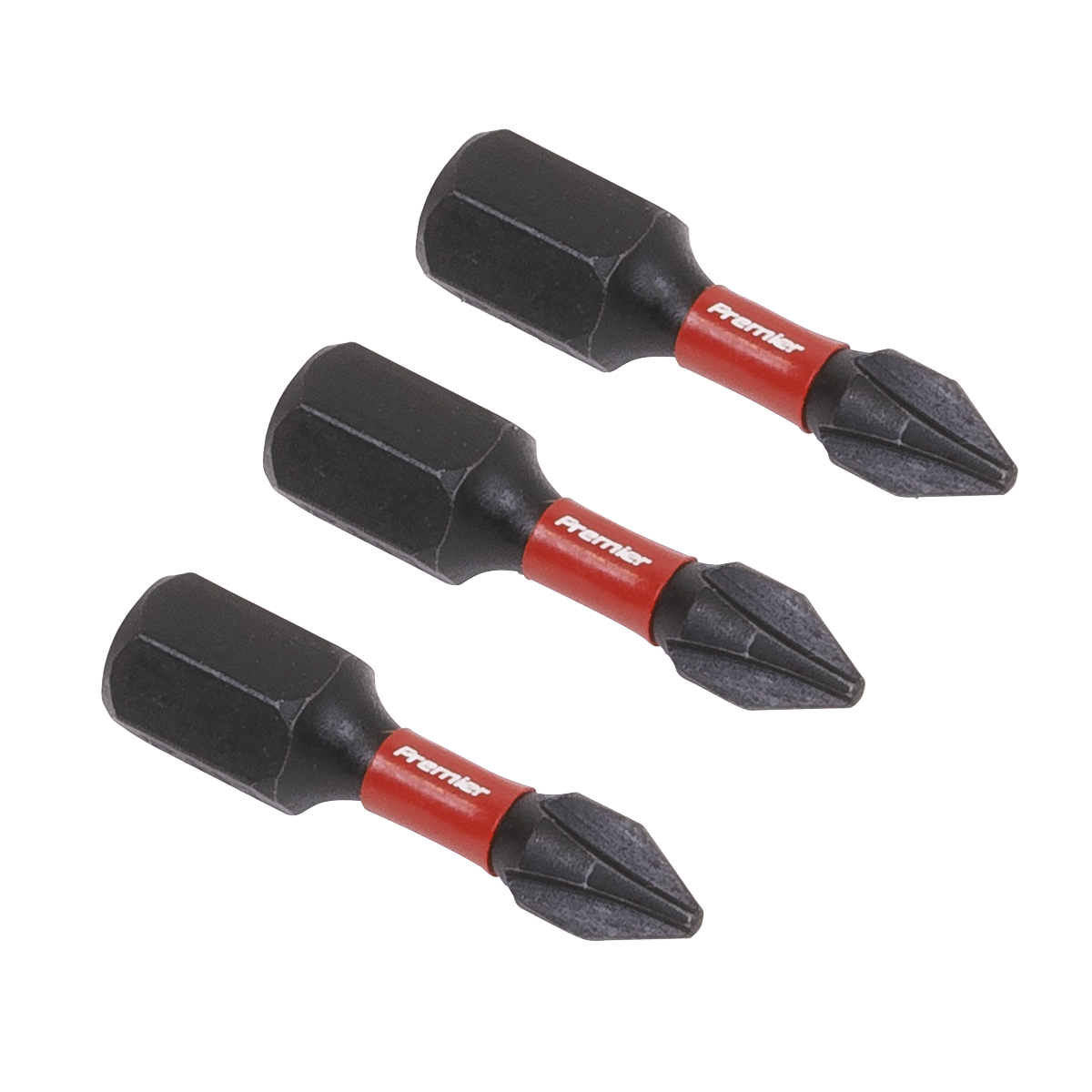 Premier Phillips Impact Power Tool Bits #1 x 25mm 3pc