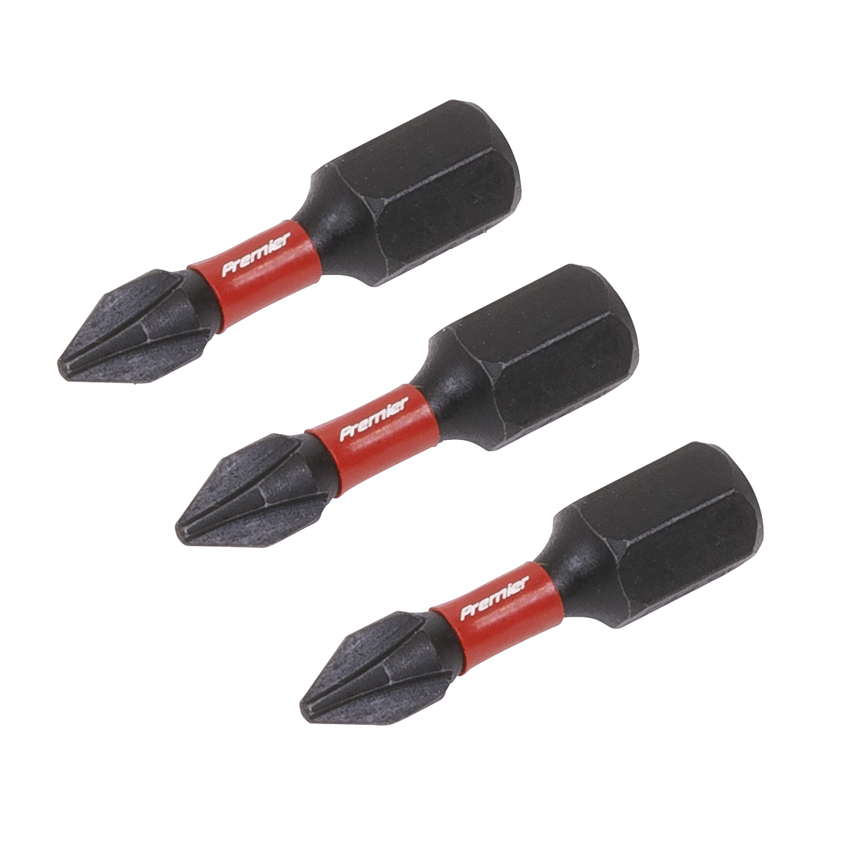 Premier Phillips Impact Power Tool Bits #1 x 25mm 3pc