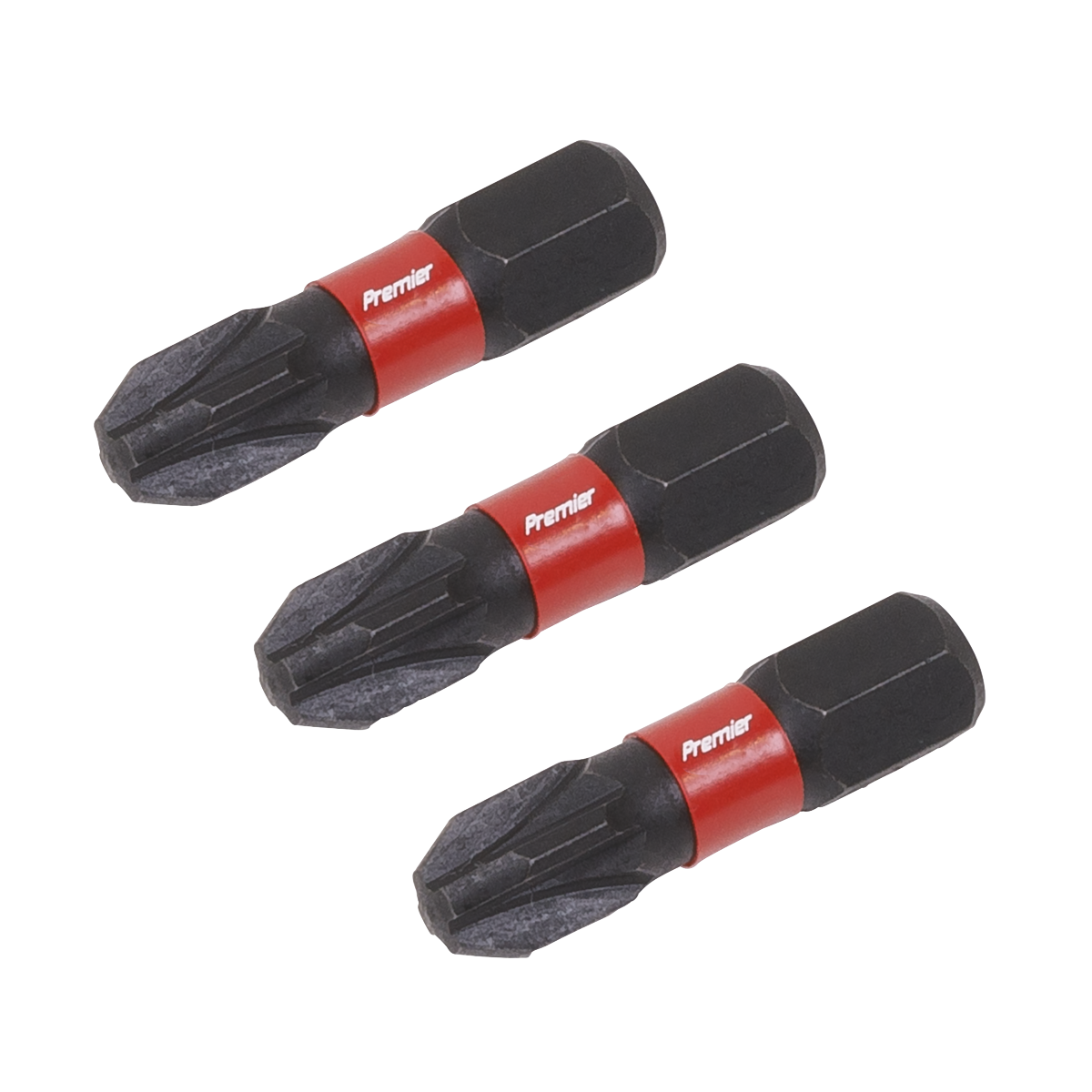 Premier Pozi Impact Power Tool Bits #3 x 25mm 3pc