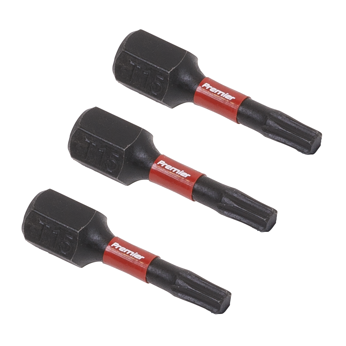 Premier TRX-Star* Impact Power Tool Bits T15 x 25mm 3pc