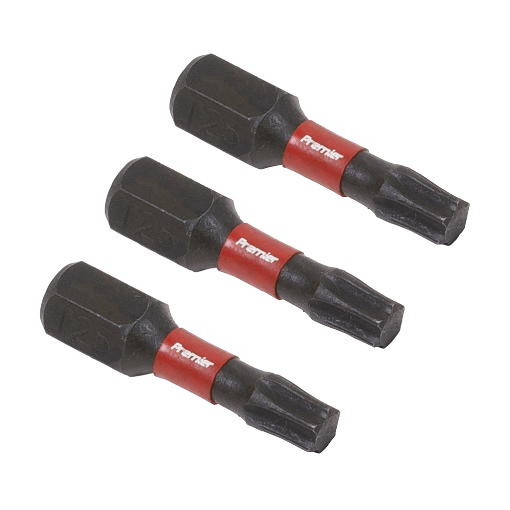 Premier TRX-Star* Impact Power Tool Bits T25 x 25mm 3pc