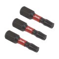 Premier TRX-Star* Impact Power Tool Bits T25 x 25mm 3pc