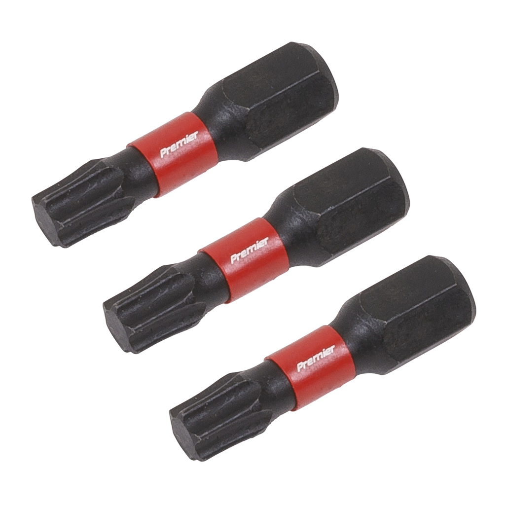 Premier TRX-Star* Impact Power Tool Bits T27 x 25mm 3pc