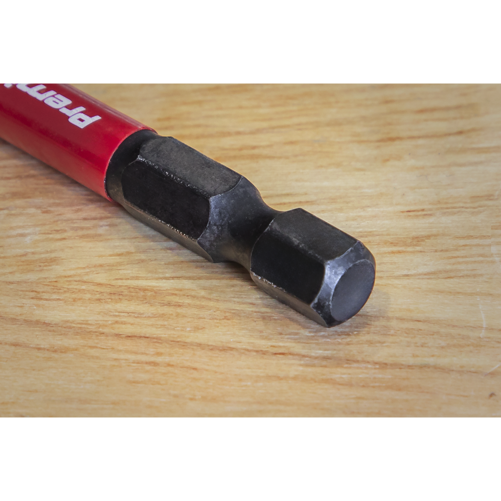 Premier Hex Impact Power Tool Bits 6 x 50mm 3pc