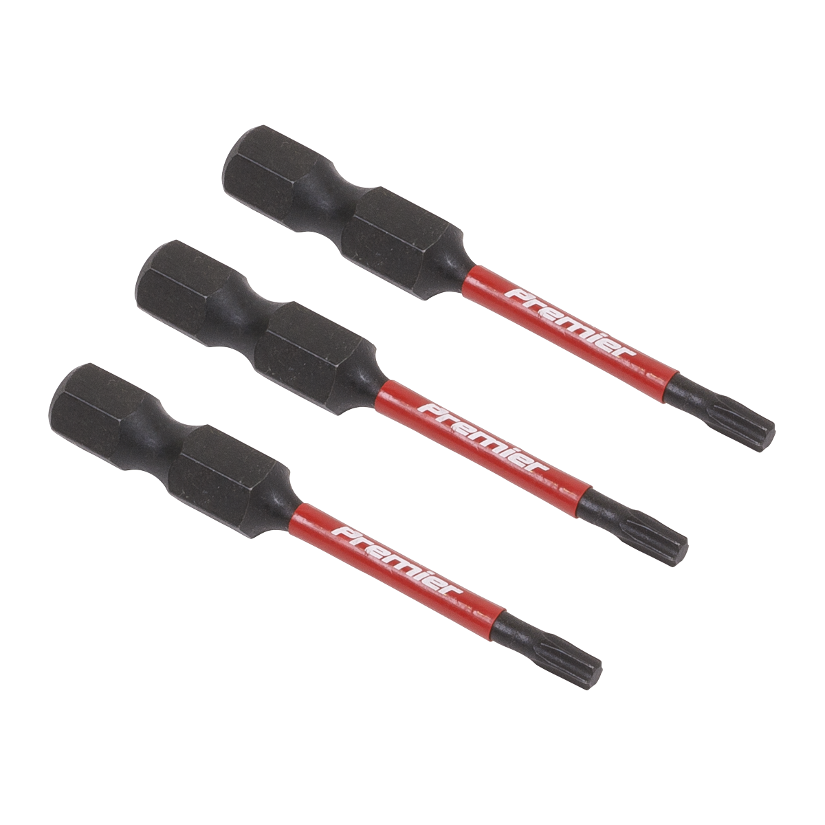 Premier TRX-Star* Impact Power Tool Bits T10 x 50mm 3pc