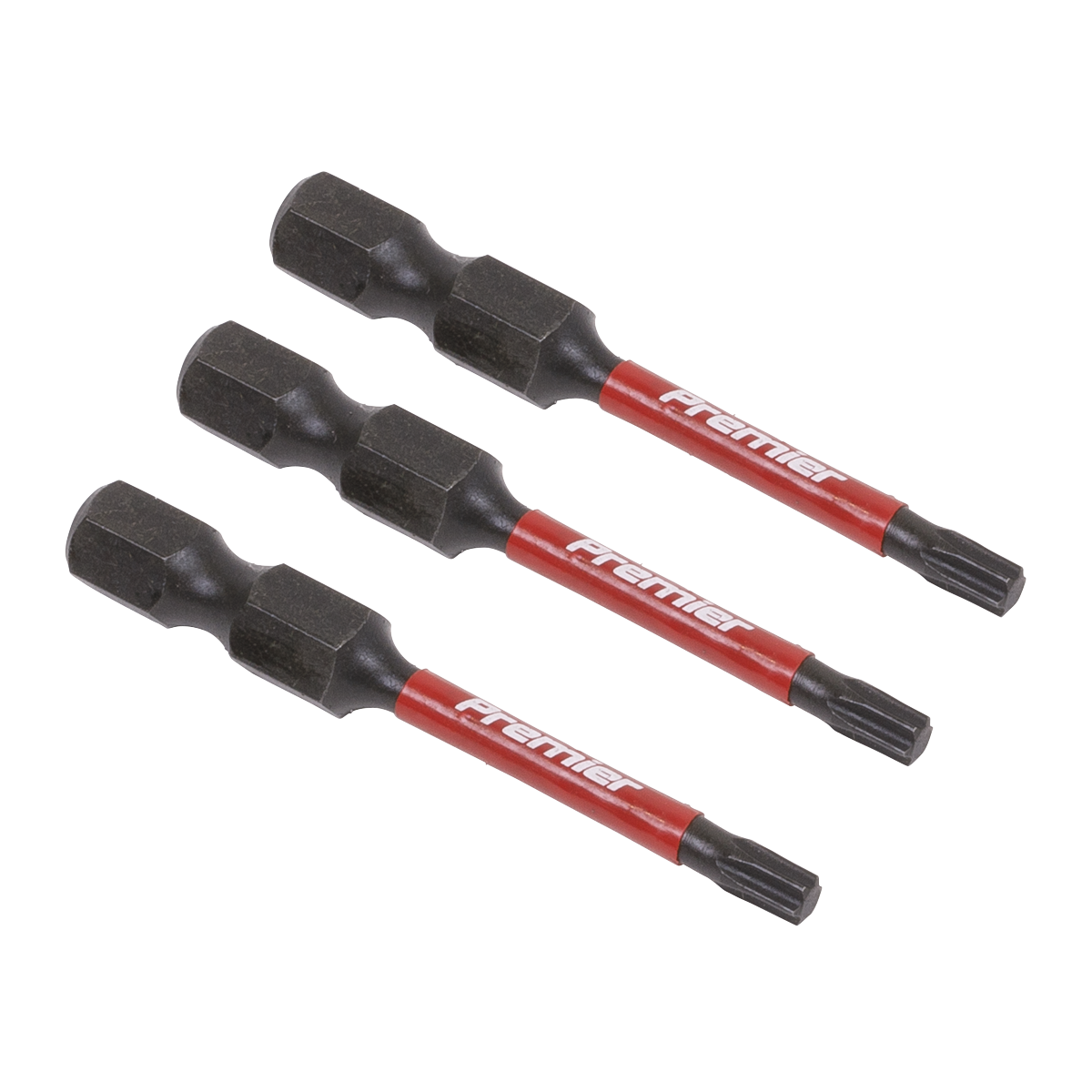 Premier TRX-Star* Impact Power Tool Bits T15 x 50mm 3pc