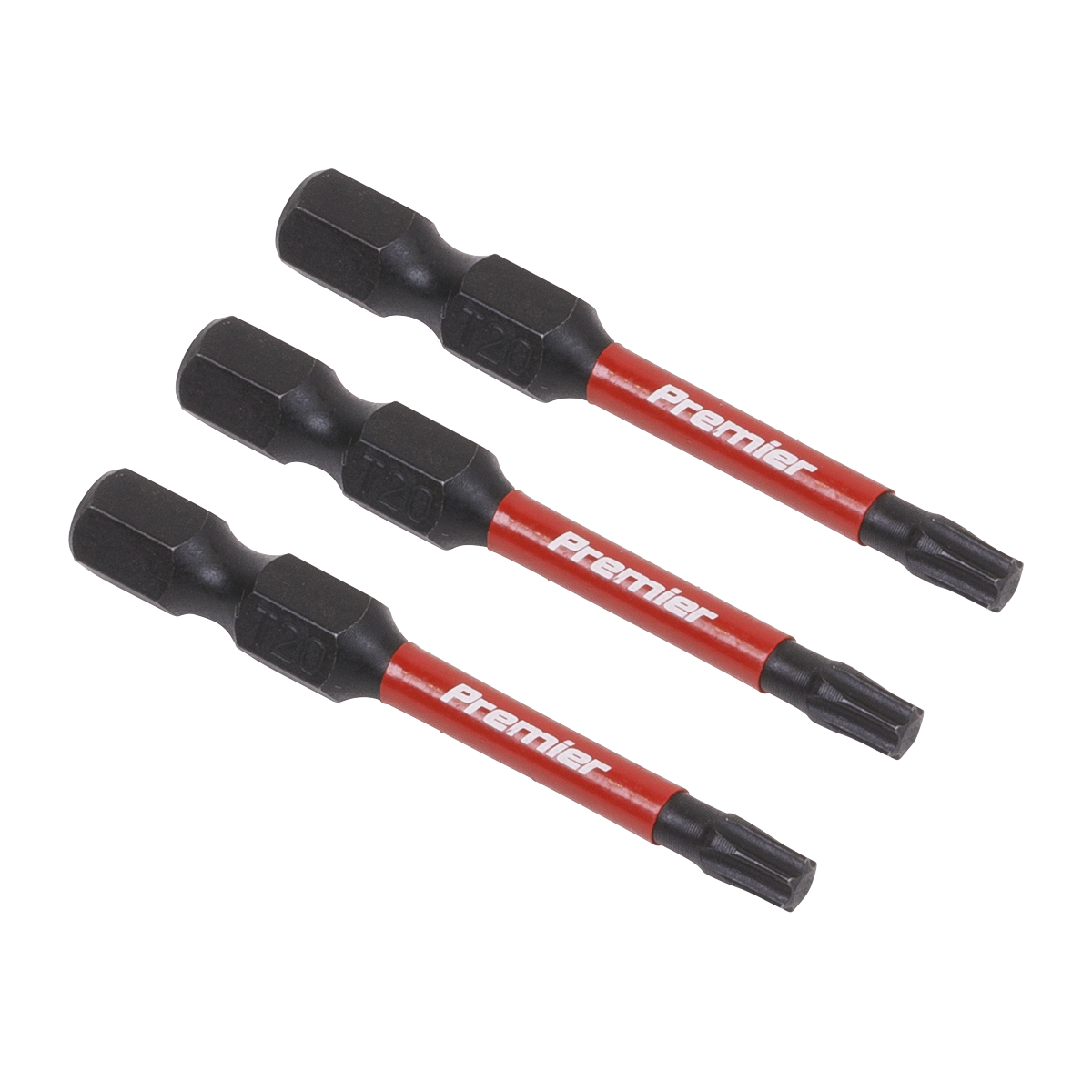 Premier TRX-Star* Impact Power Tool Bits T20 x 50mm 3pc