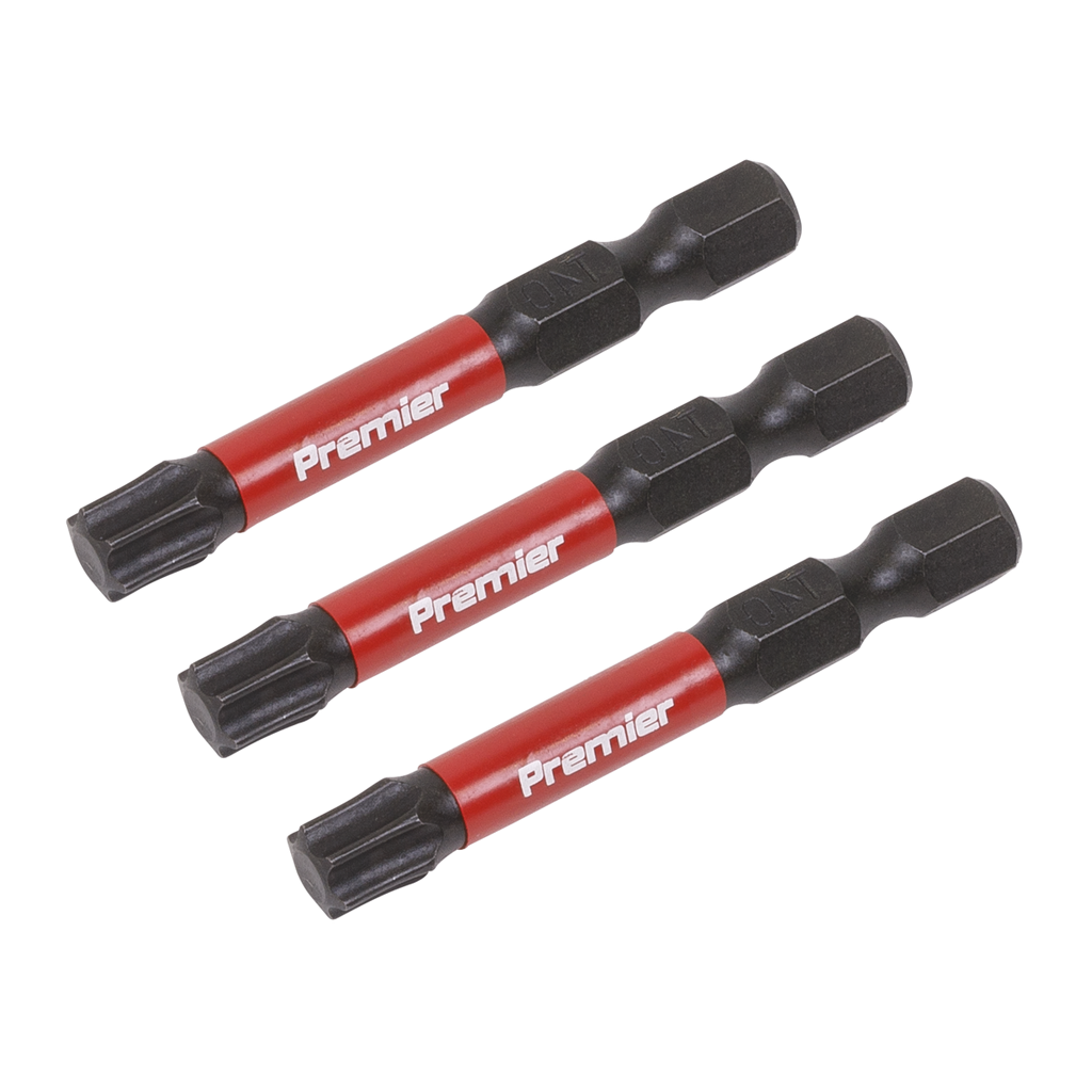 Premier TRX-Star* Impact Power Tool Bits T40 x 50mm 3pc