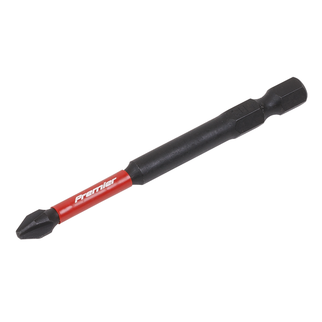 Premier Phillips Impact Power Tool Bits #2 x 75mm 3pc