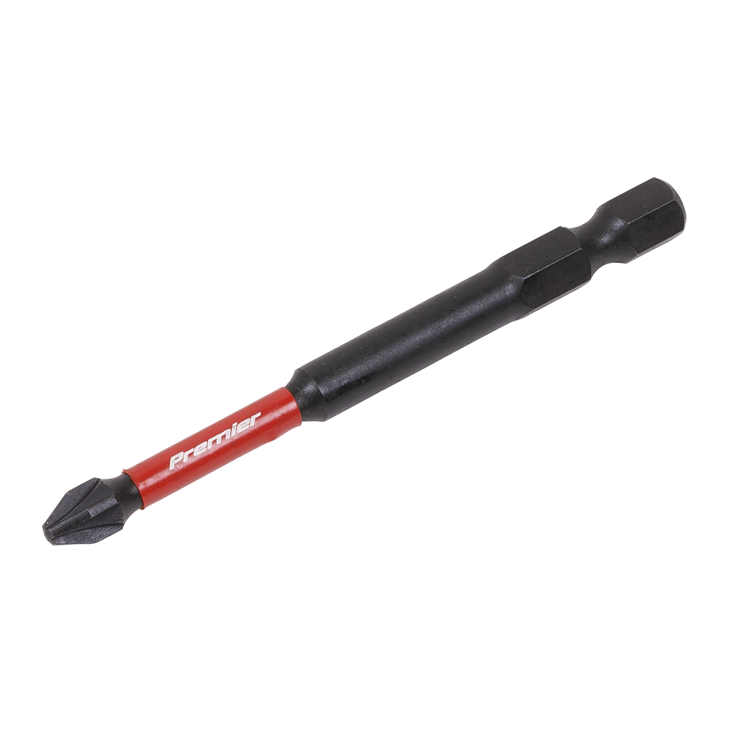 Premier Pozi Impact Power Tool Bits #2 x 75mm 3pc