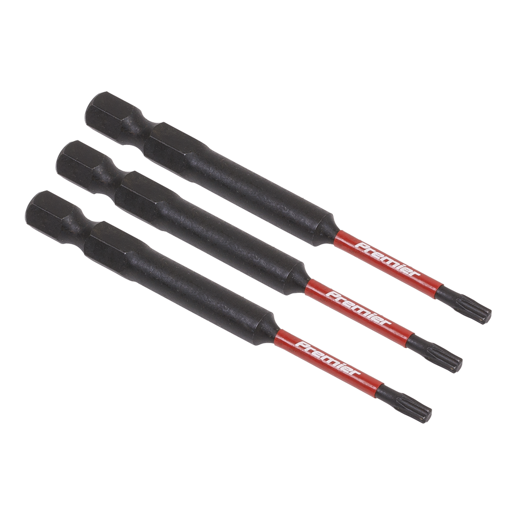 Premier TRX-Star* Impact Power Tool Bits T10 x 75mm 3pc