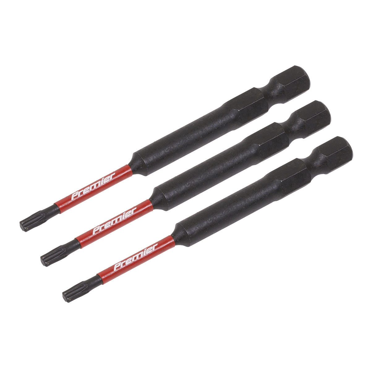 Premier TRX-Star* Impact Power Tool Bits T10 x 75mm 3pc
