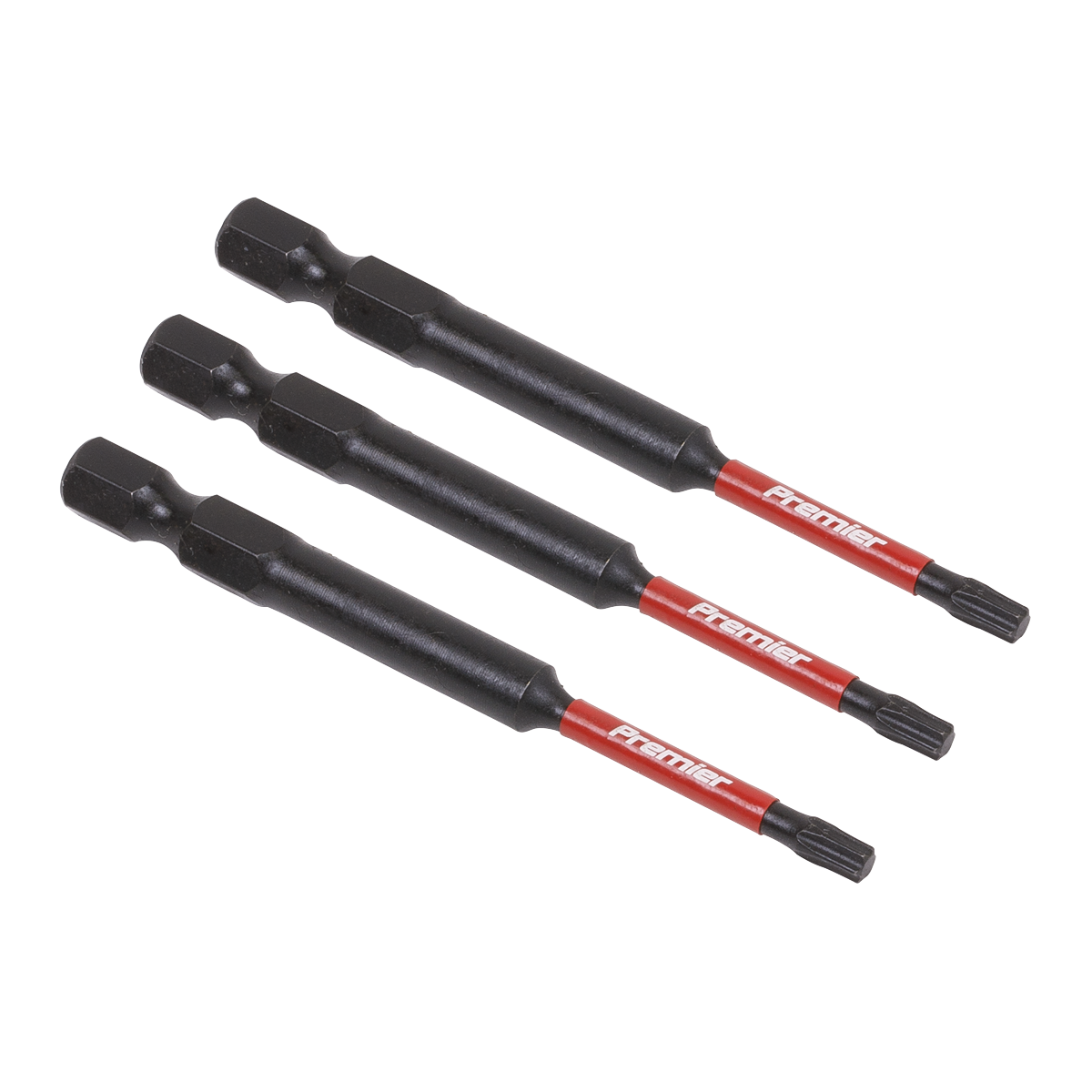 Premier TRX-Star* Impact Power Tool Bits T15 x 75mm 3pc