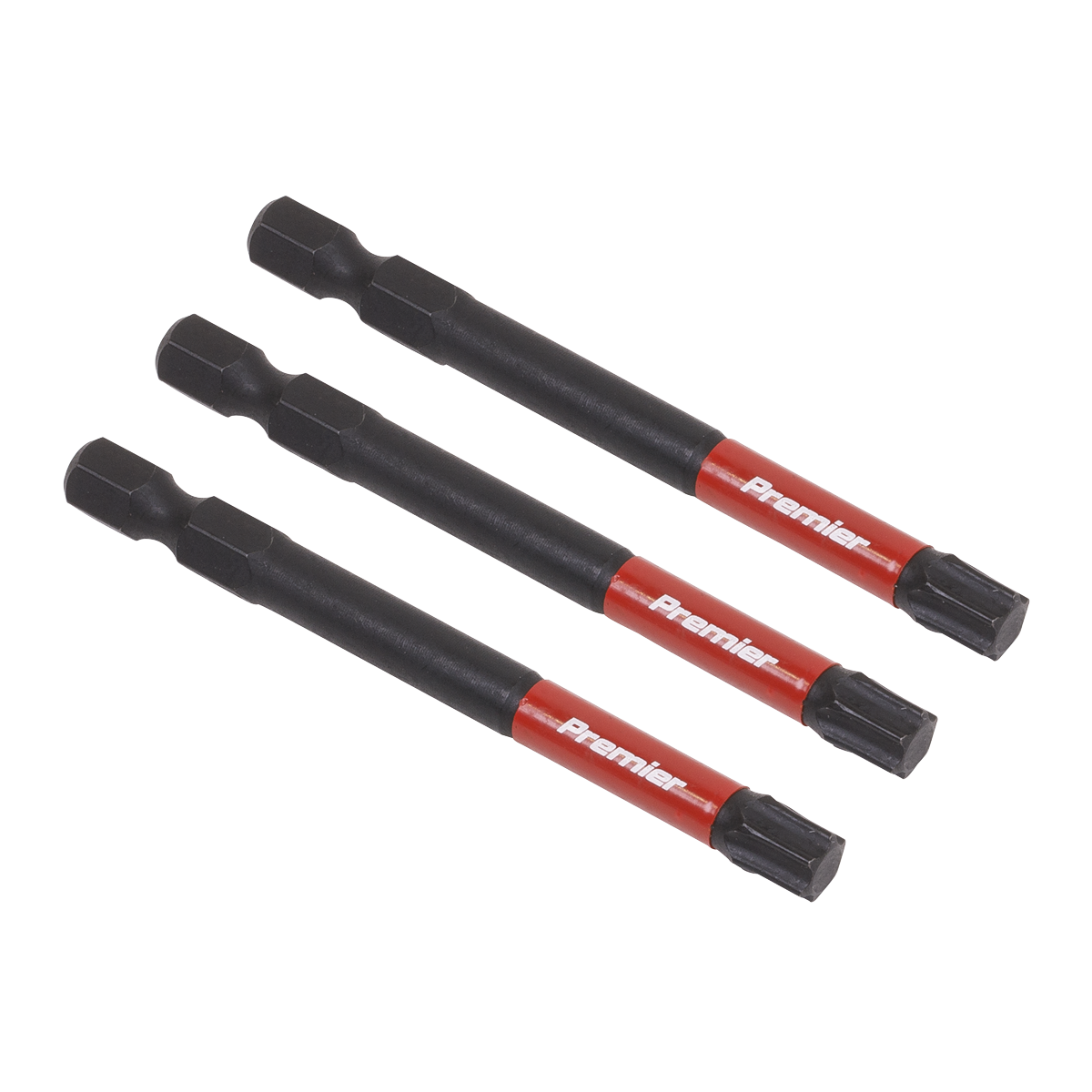 Premier TRX-Star* Impact Power Tool Bits T40 x 75mm 3pc