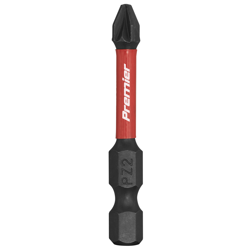 Premier Pozi Impact Power Tool Bits #2 x 50mm 10pc