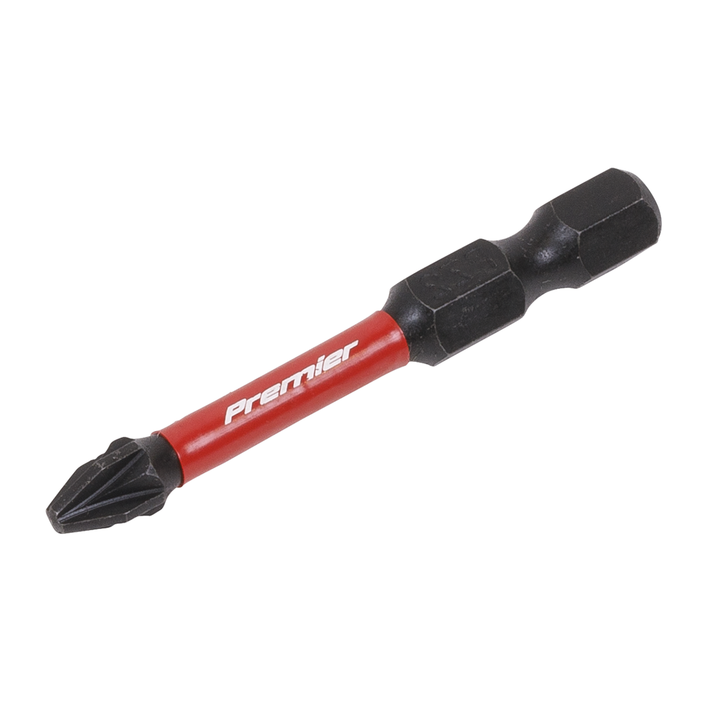 Premier Pozi Impact Power Tool Bits #2 x 50mm 10pc