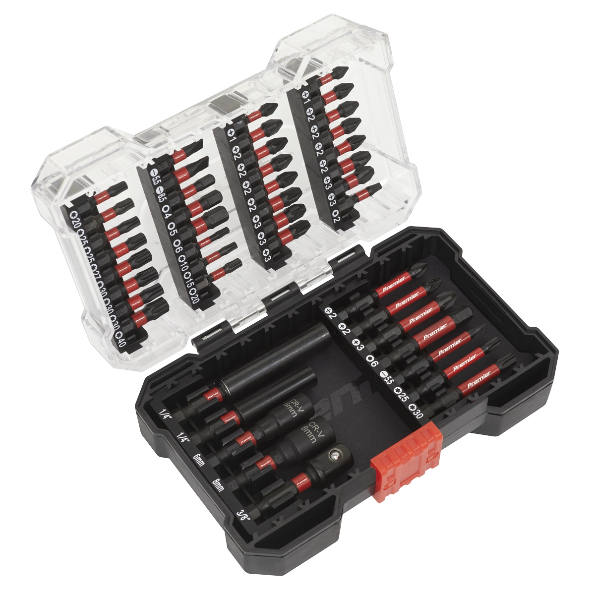 Premier Power Tool Bit Set 44pc Impact Grade