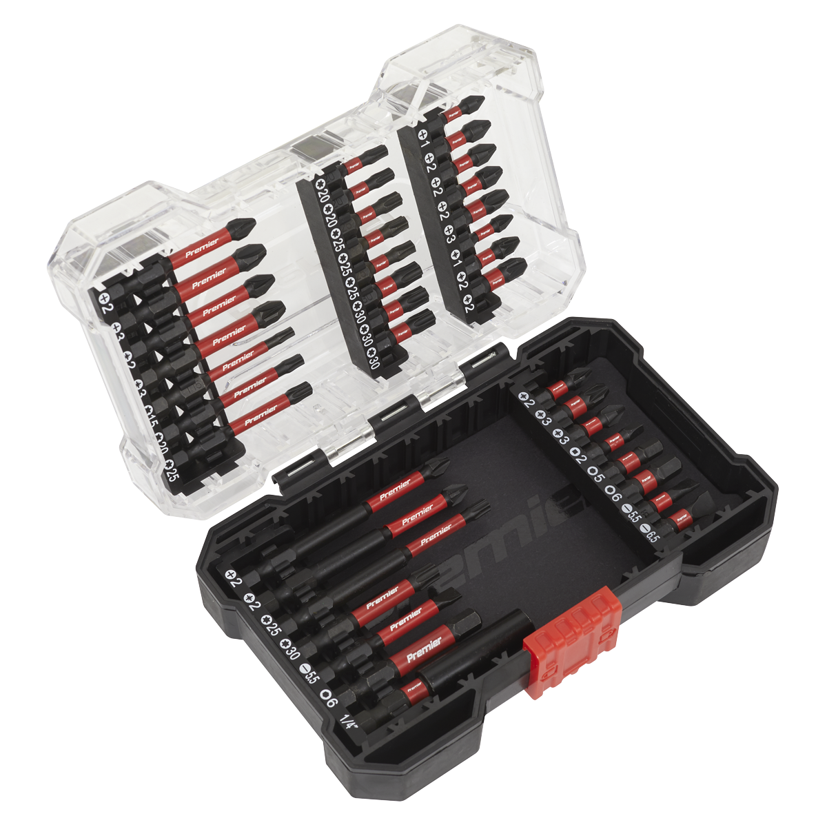 Premier Impact Grade Power Tool Bit Set 38pc
