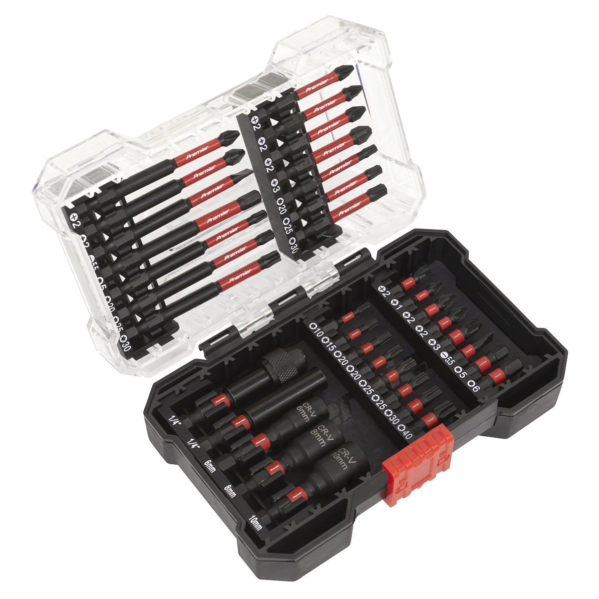 Premier Impact Grade Power Tool Bit Set 35pc