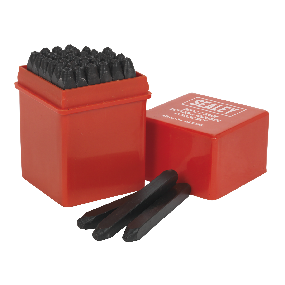 Letter & Number Punch Set 2.5mm 36pc