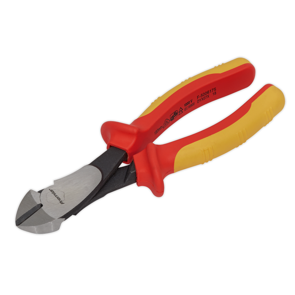 Premier Side Cutters Heavy-Duty 180mm - VDE Approved
