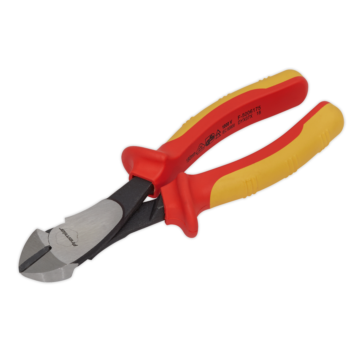 Premier Side Cutters Heavy-Duty 180mm - VDE Approved