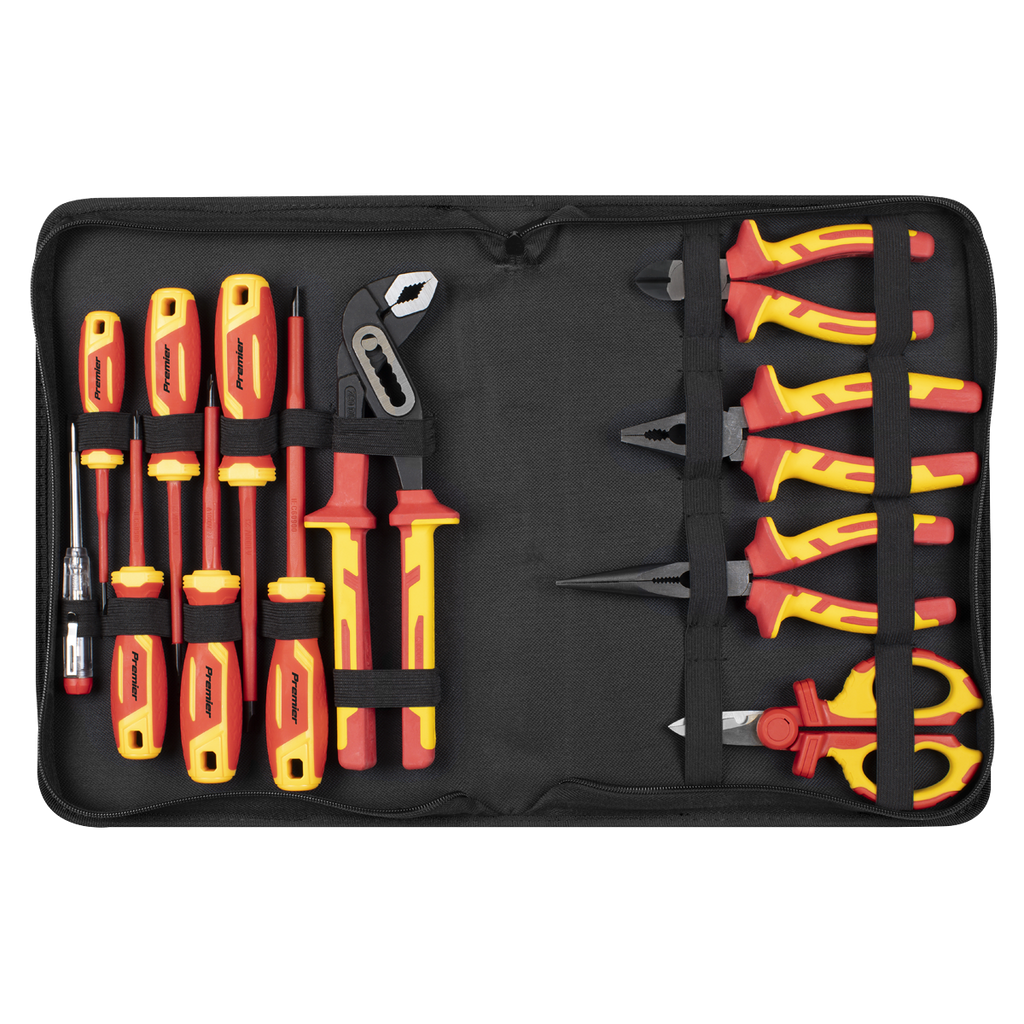 Screwdriver, Pliers & Scissor Set 12pc - VDE Approved