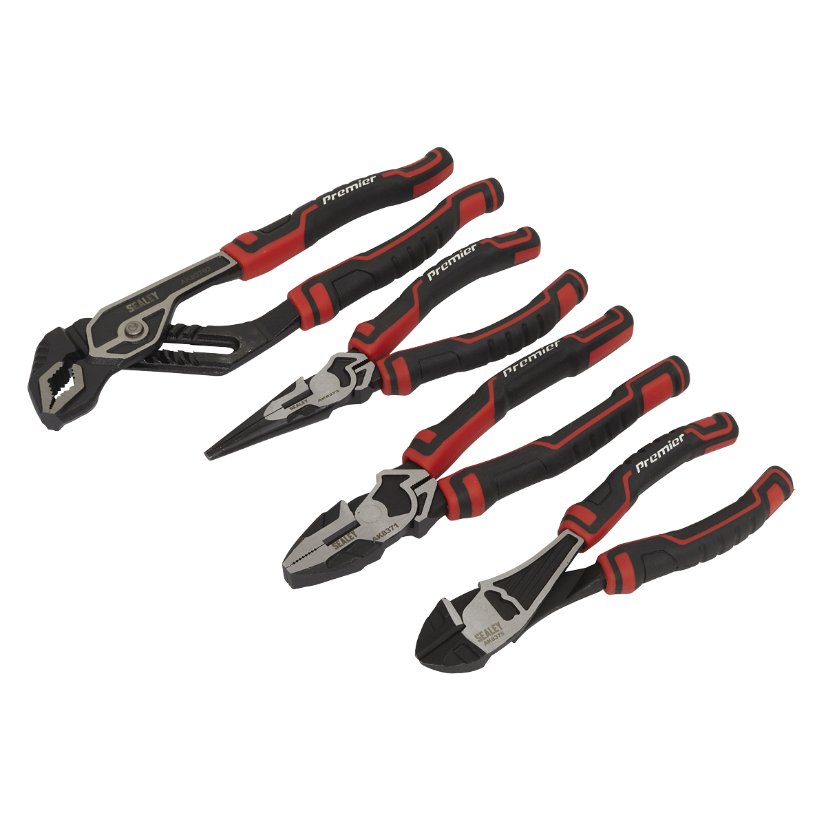 Premier High Leverage Pliers Set 4pc
