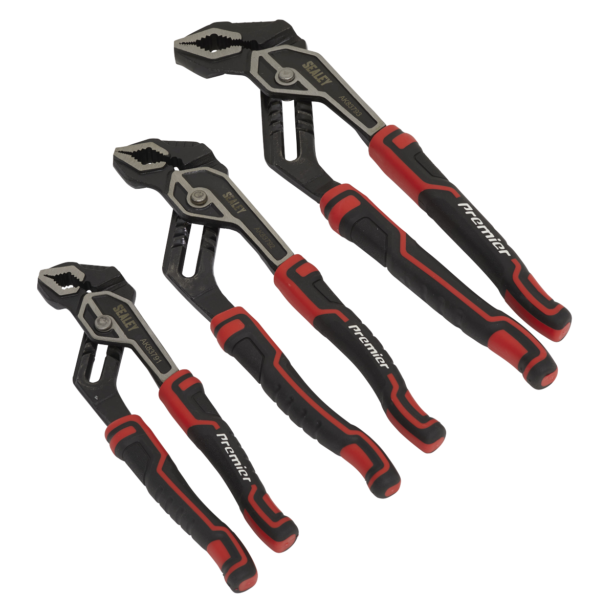 Premier Water Pump Pliers Set 3pc