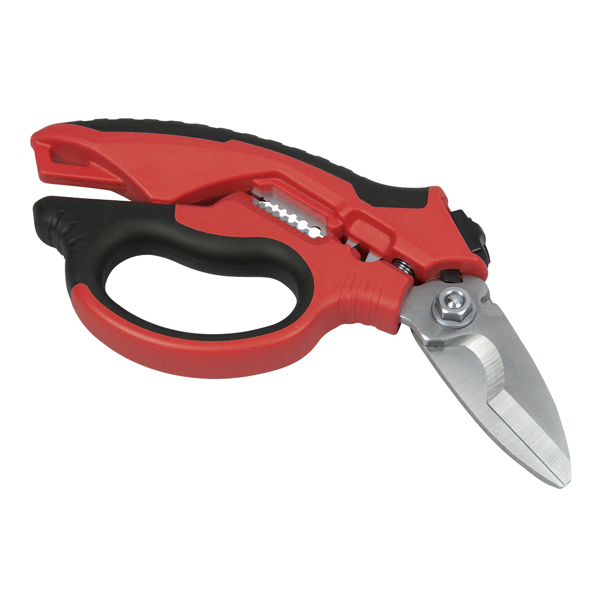 Heavy-Duty Electrician's Angled Shears 200mm 3-In-1