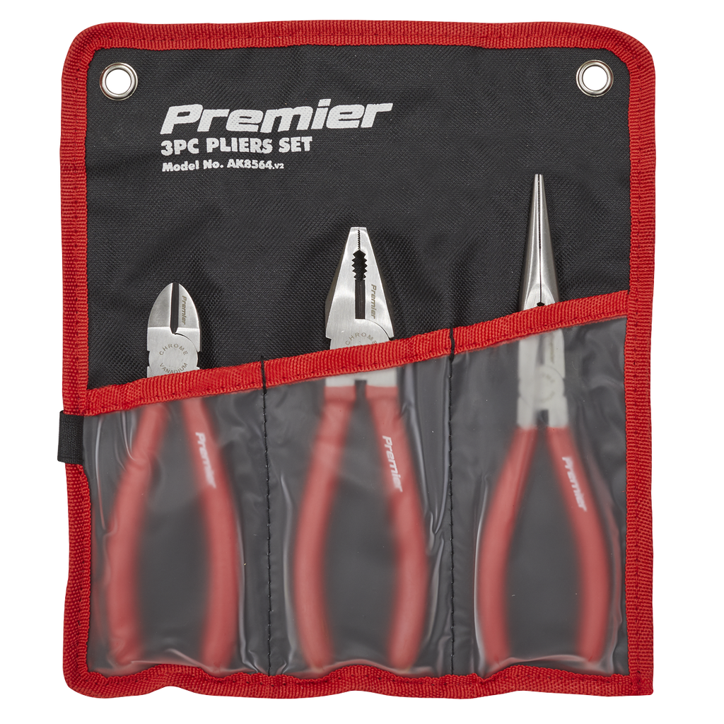 Premier Pliers Set 3pc