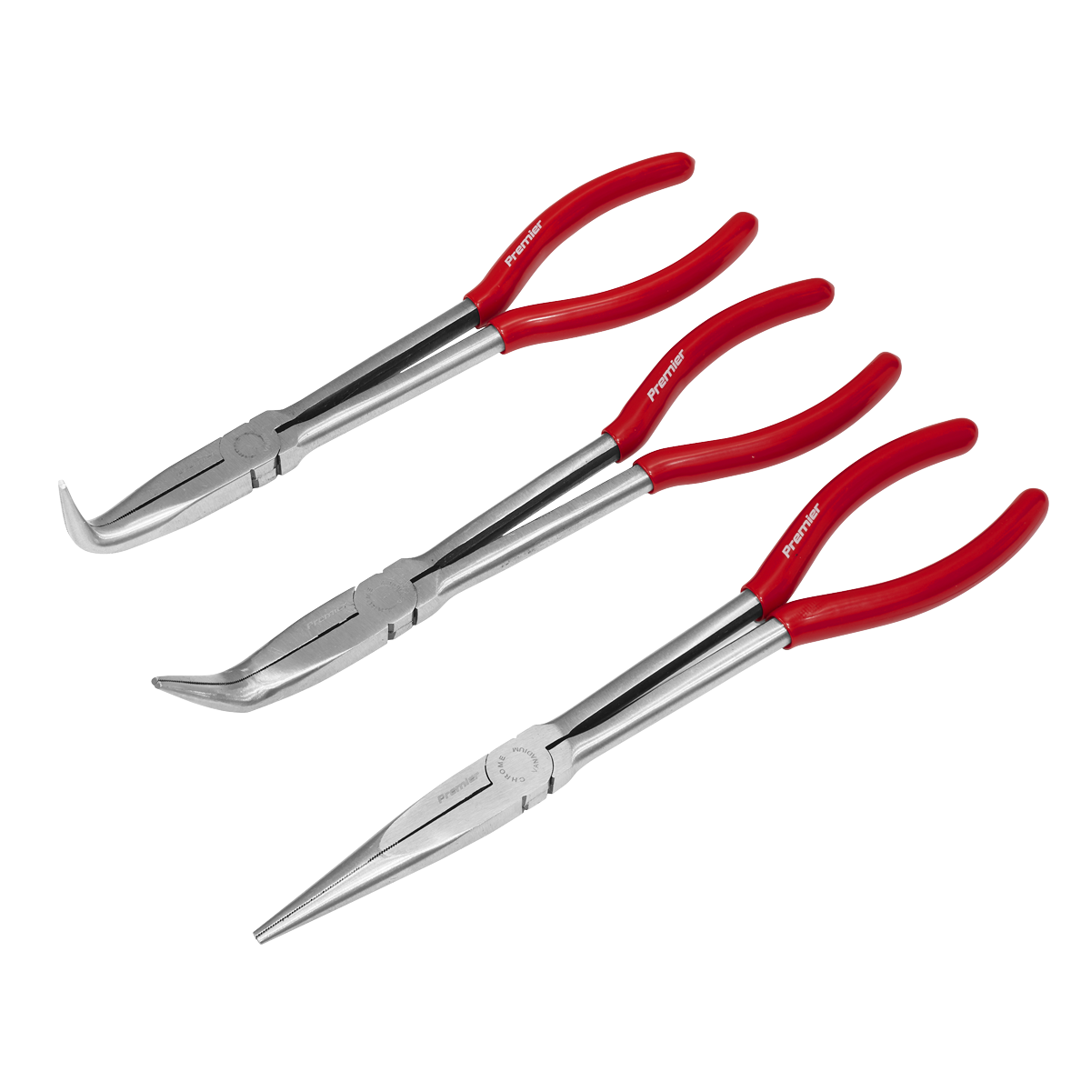 Premier Needle Nose Pliers Set 280mm 3pc