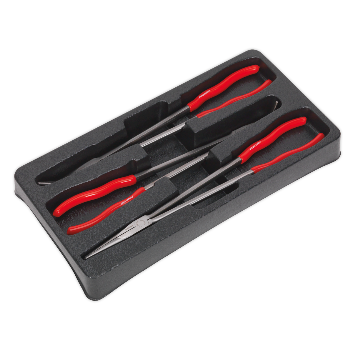 Premier Extra-Long Needle Nose Pliers Set 400mm 3pc