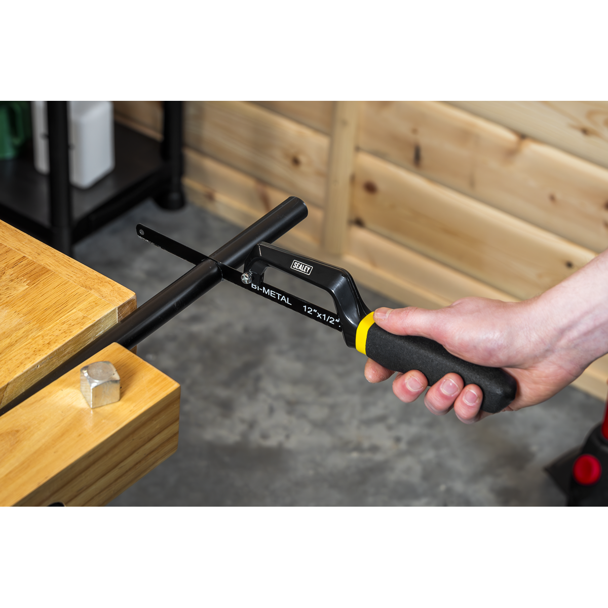 Premier Mini Hacksaw with Bi-Metal Blade