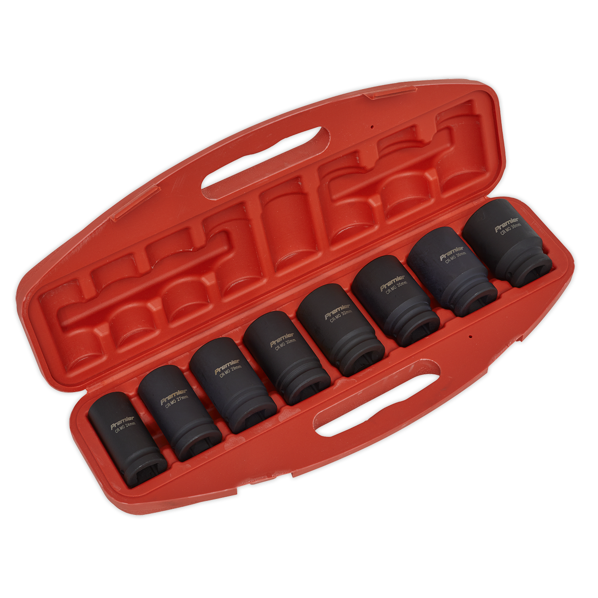 Premier Deep Impact Socket Set 3/4"Sq Drive 8pc