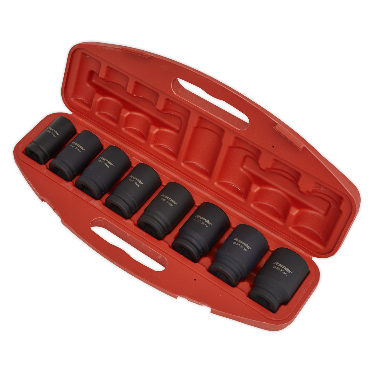 Premier Deep Impact Socket Set 3/4"Sq Drive 8pc
