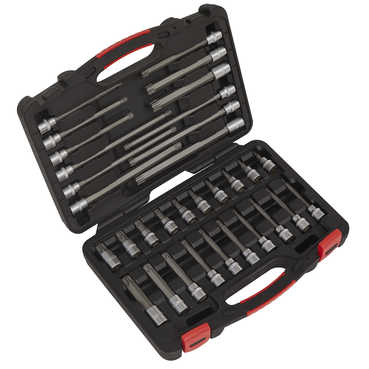 Premier Platinum TRX-Star* Socket Bit Set 3/8"Sq Drive 32pc