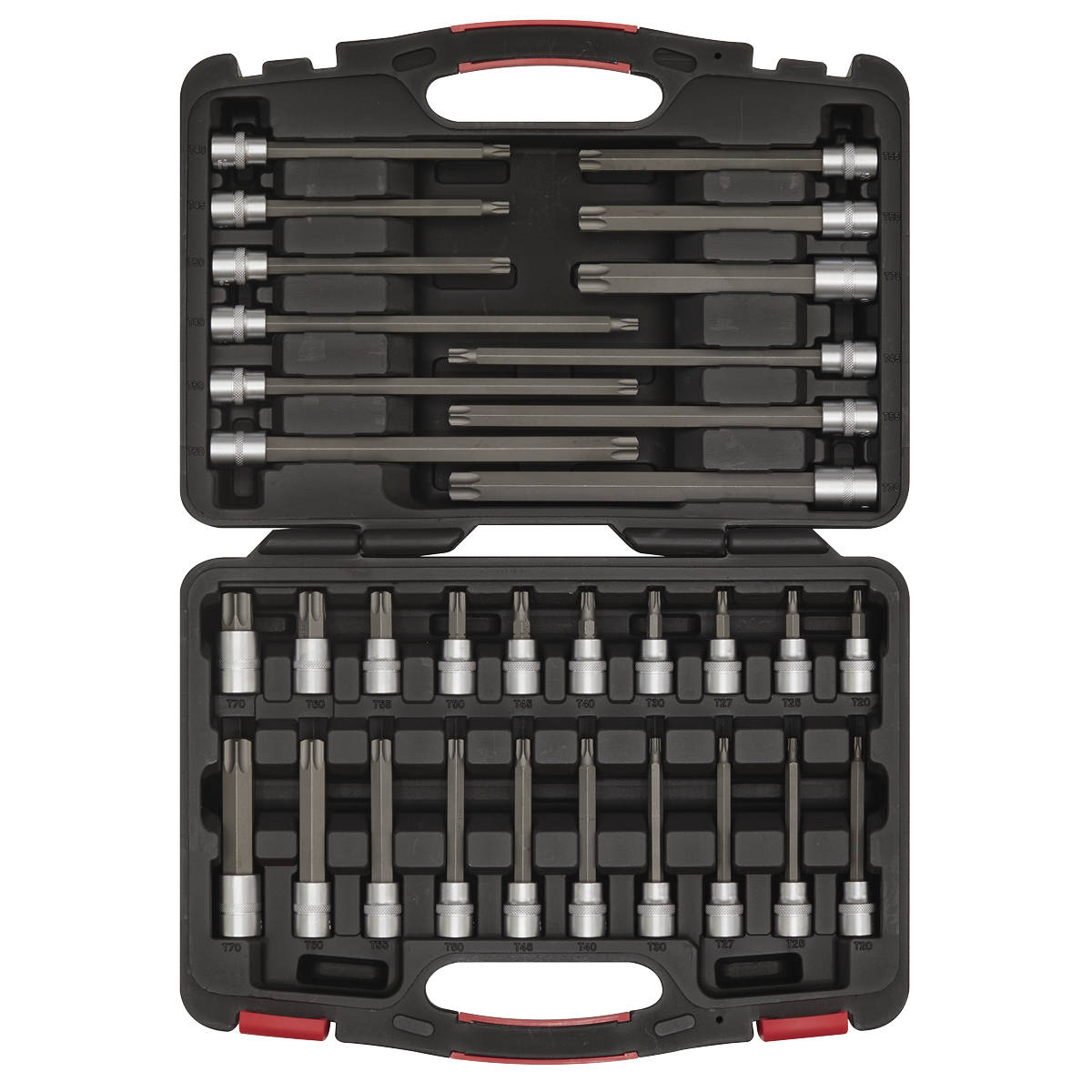Premier Platinum TRX-Star* Socket Bit Set 3/8"Sq Drive 32pc