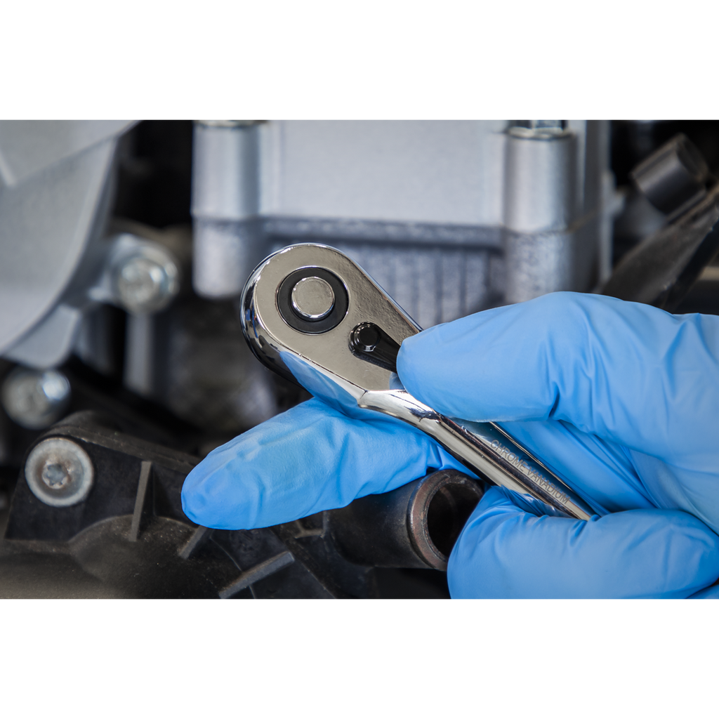 Premier Ratchet Wrench with Flip Reverse 1/4"Sq Drive
