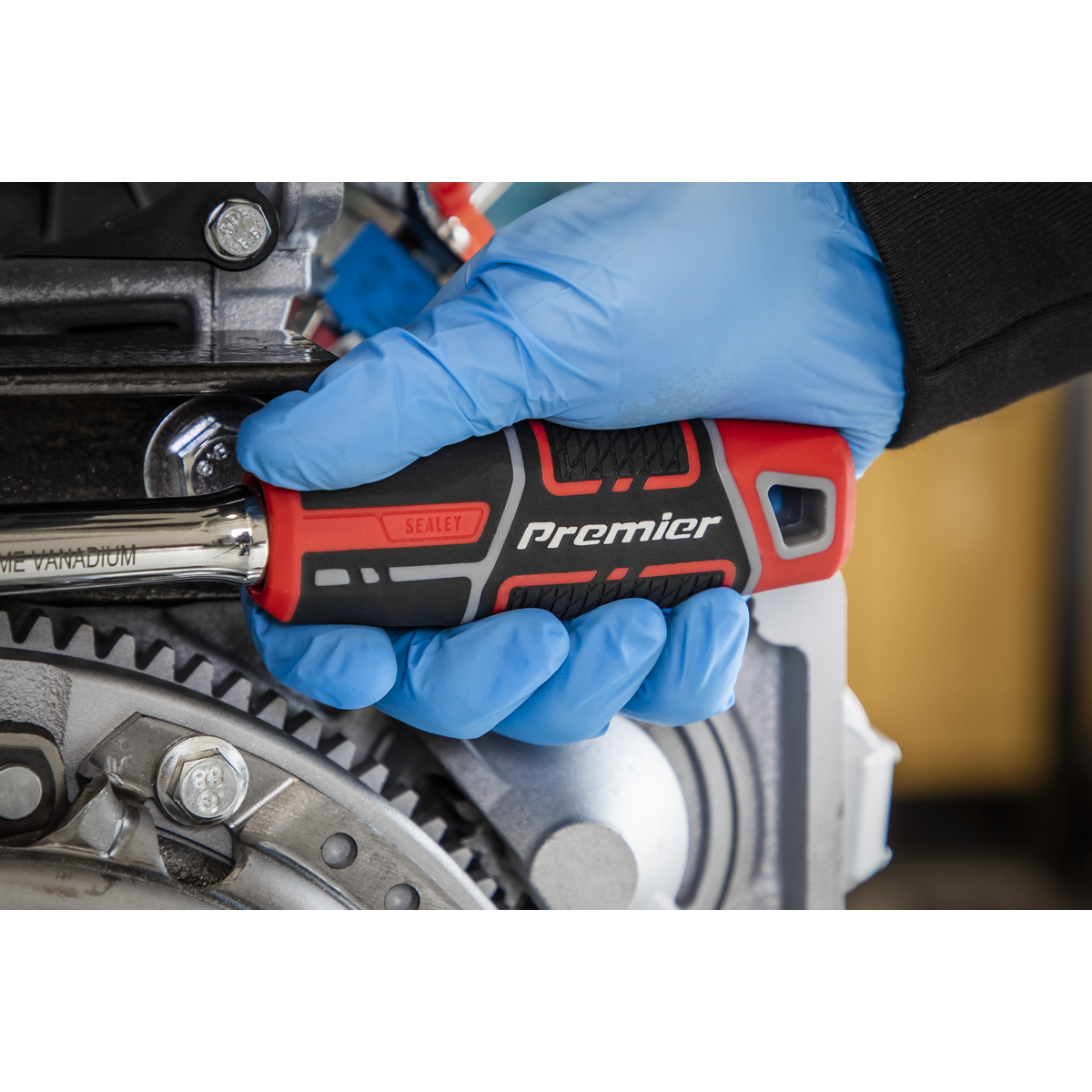 Premier Ratchet Wrench with Flip Reverse 1/2"Sq Drive