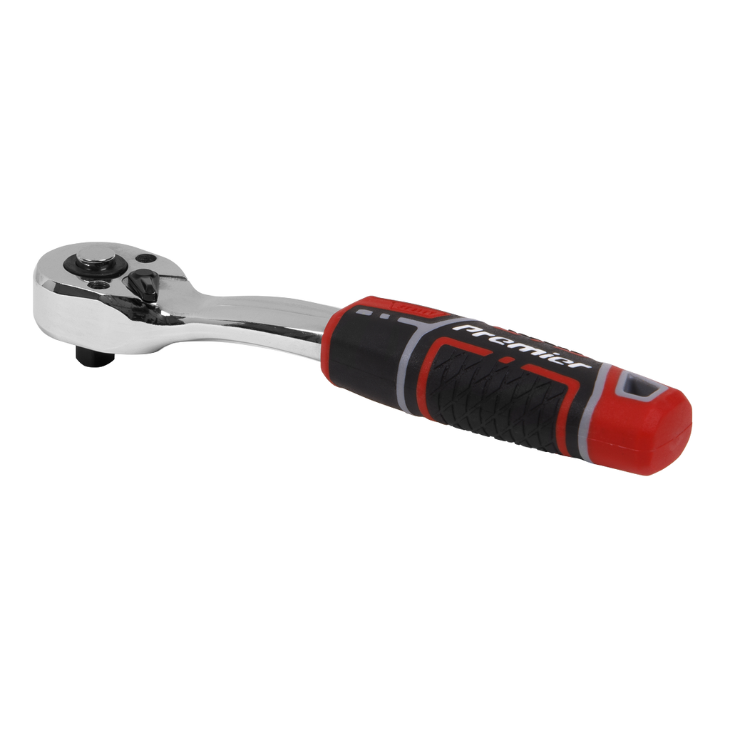Premier Offset Ratchet Wrench with Flip Reverse 1/4"Sq Drive