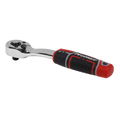 Premier Offset Ratchet Wrench with Flip Reverse 1/4"Sq Drive
