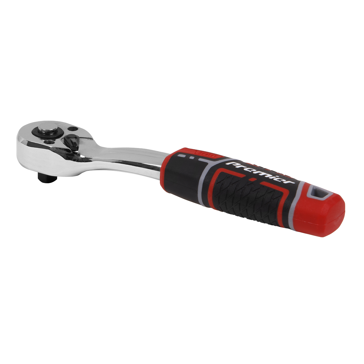 Premier Offset Ratchet Wrench with Flip Reverse 1/4"Sq Drive