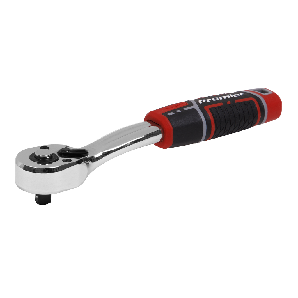 Premier Offset Ratchet Wrench with Flip Reverse 1/4"Sq Drive