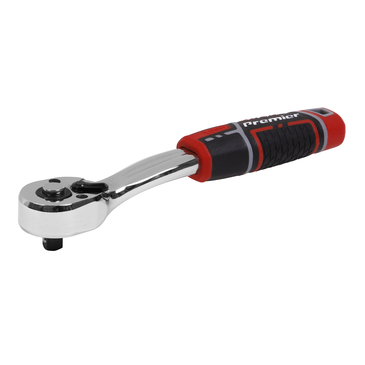 Premier Offset Ratchet Wrench with Flip Reverse 1/4"Sq Drive