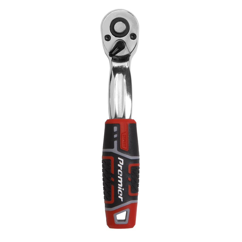 Premier Offset Ratchet Wrench with Flip Reverse 1/4"Sq Drive