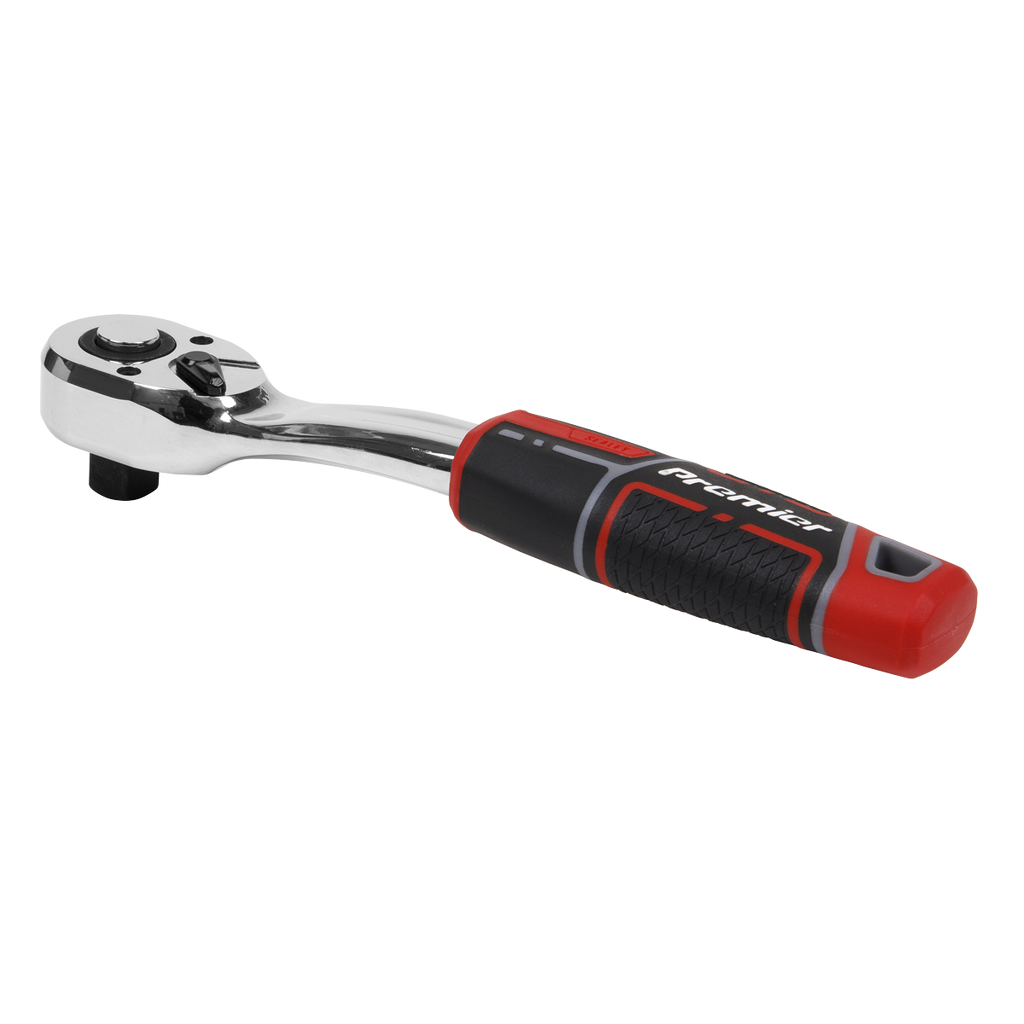 Premier Pear-Head Offset Ratchet Wrench with Flip Reverse 1/